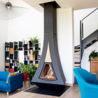 Salamandra a lenha Flamalpes  - Finoptim